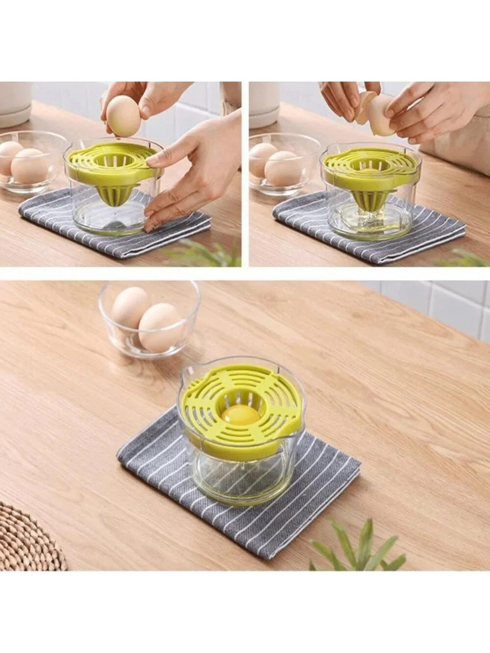 Citrus Juicer Manual Hand Squeezer with Measuring Cup & Grater, 12oz, Green